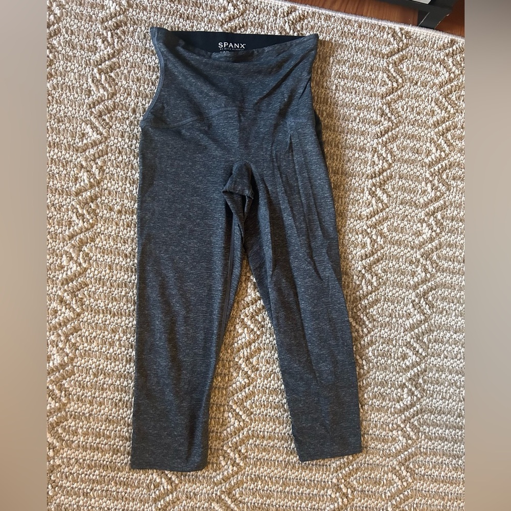Spanx grey leggings size small